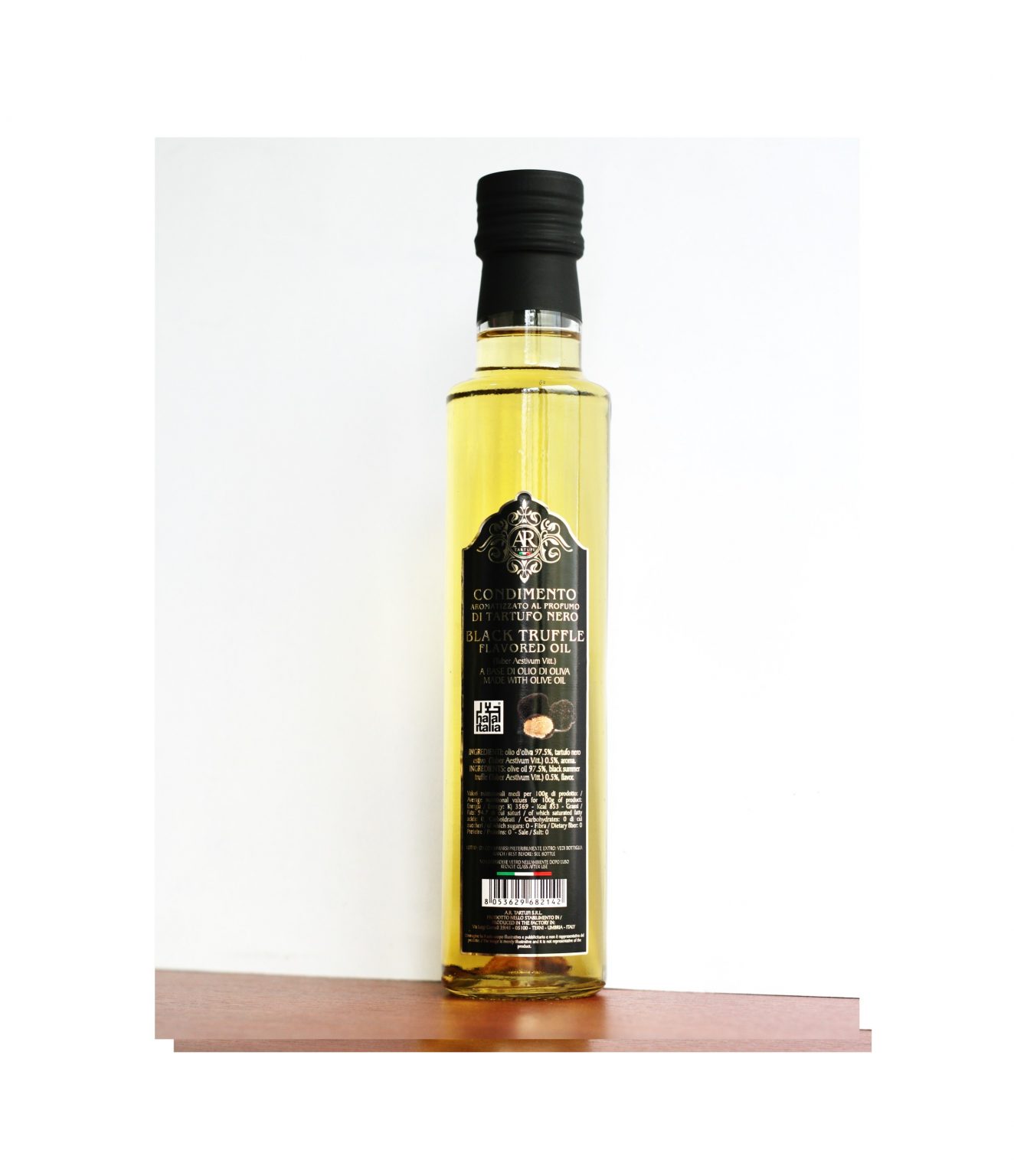 AR Tartufi Black Truffle Flavoured Oil 250ml PTS Food Distribution